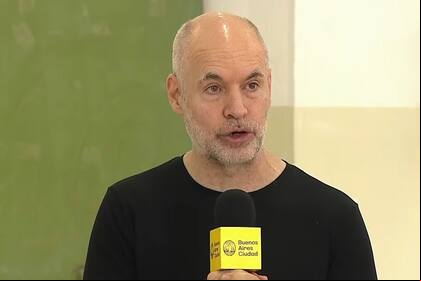 El jefe de Gobierno Porteño, Horacio Rodriguez Larreta, realiza anuncios referidos a la situación sanitaria
