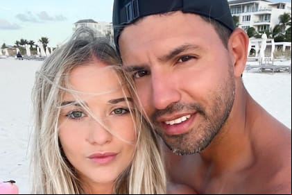 El Kun Agüero y Sofía Calzetti se convirtieron en padres: la primera foto de Olivia(Foto: Archivo / Instagram @soficalzetti)