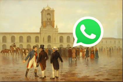 El "modo Revolución de Mayo" para WhatsApp