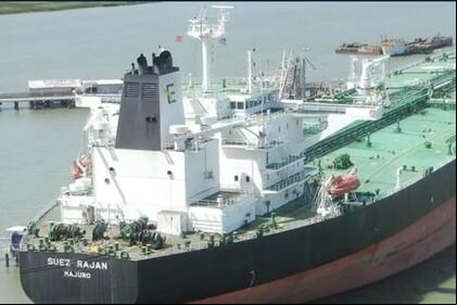 El petrolero Suez Rajan