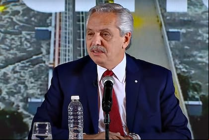 El presidente Alberto Fernández