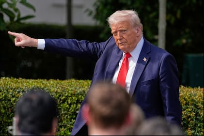 El presidente estadounidense Donald Trump