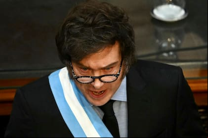 El presidente Javier Milei
