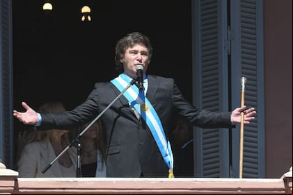 El presidente Javier Milei