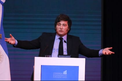 El presidente Javier Milei