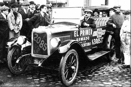 El primer Chevrolet armado en la Argentina