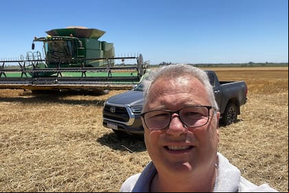 El productor agropecuario y contratista rural Javier Domenech