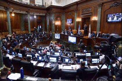 El recinto de la Legislatura porteña