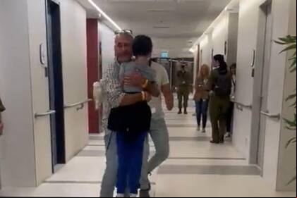 El reencuentro de Ohad Munder con su padre, en Israel