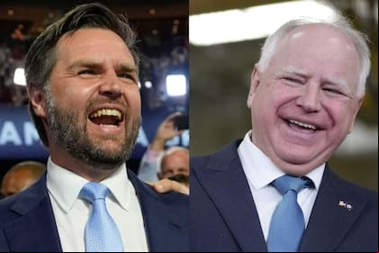 El republicano JD Vance se enfrentará al demócrata Tim Walz el próximo 10 de septiembre