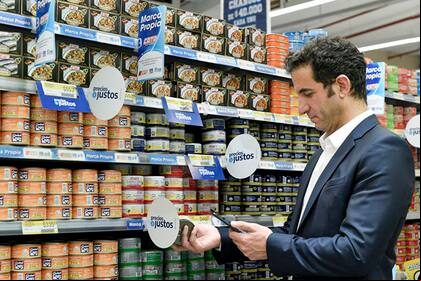 EL secretario de Comercio Matías Tombolini controla precios del plan Precios Justos en el AMBA
