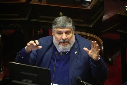 El senador José Mayans, presidente del bloque del Frente Nacional y Popular