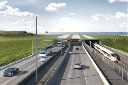 El túnel terminado reducirá drásticamente los tiempos de viaje entre Hamburgo y Copenhague.