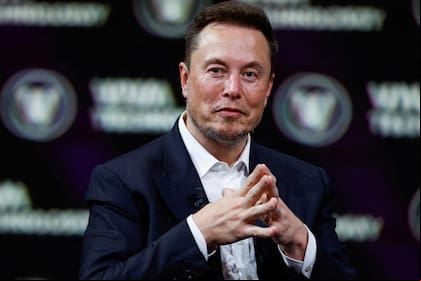 Elon Musk en una conferencia de innovación, en junio de 2023