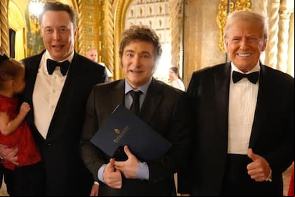 Elon Musk, Javier Milei y Donald Trump, una relación que simboliza un nuevo clima de época