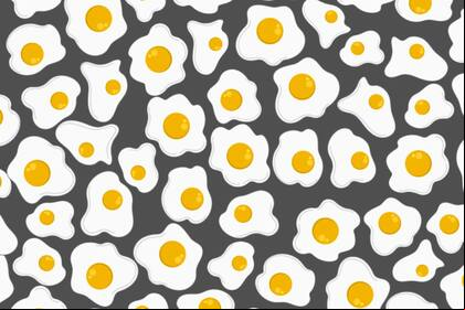 En el interior de esta nota una imagen te pondrá a prueba: deberás encontrar tres huevos doble yema