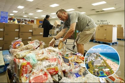 En Florida se reparten alimentos gratuitos durante este mes (Archivo/Canva)