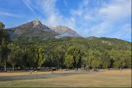 En la zona de El Manso el fuego arrasó 900 hectáreas