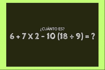 Este cálculo matemático se volvió viral en redes sociales por su compleja resolución