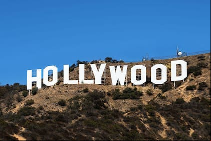 Famoso cartel de Hollywood