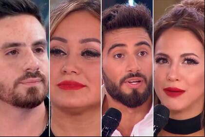 Federico Bal, Karina, Nicolás Occhiato y Flor Vigna, los cuatro semifinalistas del "Súper Bailando"