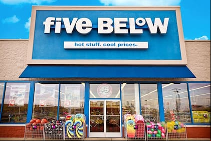 Five Below anunció la apertura de 150 tiendas