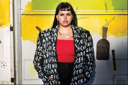 Florencia “La Negra” Buggiani es productora cultural. Ahora trabaja en la línea 148 brindando información sobre el Covid-19