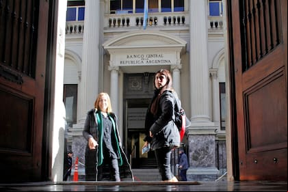 Frente del Banco Central de la República Argentina (BCRA)