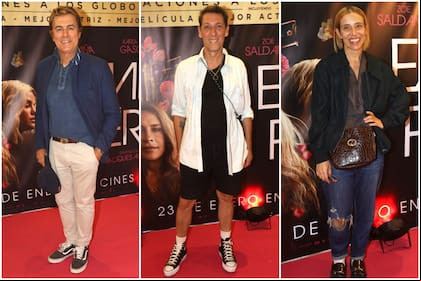 Gabriel Corrado, Humberto Tortonese y Juliana Gattas fueron algunos de los famosos presentes en el preestreno de Emilia Pérez