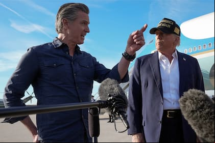 Gavin Newsom enfrenta un déficit combinado de más de US$39.000 millones en California y acusa a la política comercial de Donald Trump de agravar la crisis