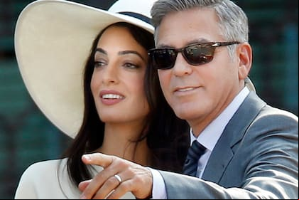 George y Amal Clooney donaron más de U$15 millones para salvar un teatro