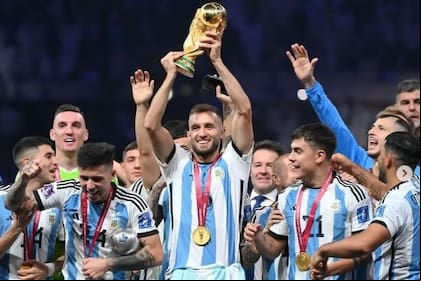 Germán Pezzella levanta la Copa del Mundo: su momento de mayor gloria deportiva