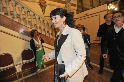 Griselda Siciliani, presente en la ceremonia de los Premios ACE
