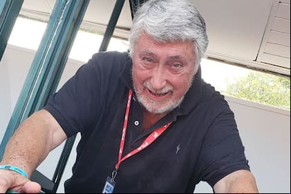 Guillermo Salatino en el Buenos Aires Lawn Tennis Club