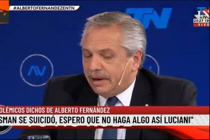 Habló Alberto Fernández y profundizó la polémica