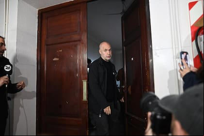 Horacio Rodríguez Larreta votó en la Facultad de Derecho