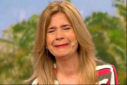 Incendios en Córdoba: Mercedes Ninci rompió en llanto en vivo al contar que se incendió su casa (Captura: eltrece)