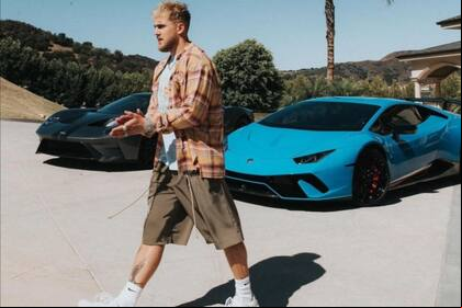 Jake Paul tiene una increíble colección de autos en su garaje de Los Angeles