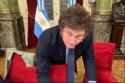 Javier Milei en el Congreso