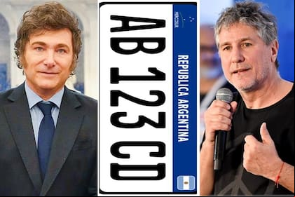 Javier Milei y Amado Boudou