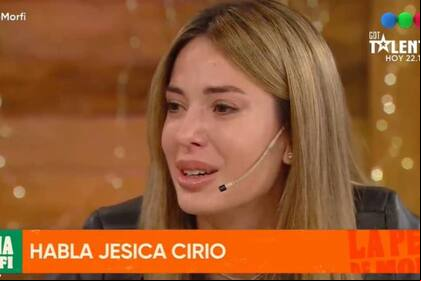 Jesica Cirio se quebró cuando Georgina Barbarossa le hizo una pregunta muy puntual