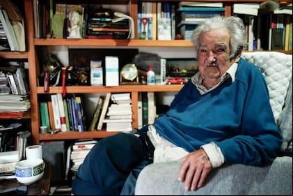 José Mujica, en una de las últimas imágenes tomadas en su chacra de las afueras de Montevideo