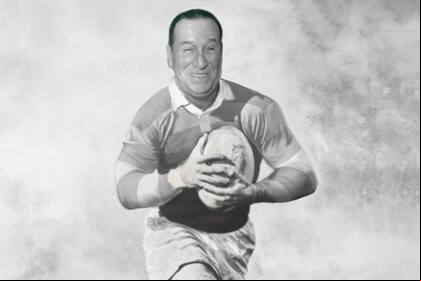 Juan Domingo Perón, con la ovalada