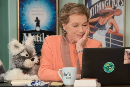 Julie Andrews en uno de sus últimos proyectos