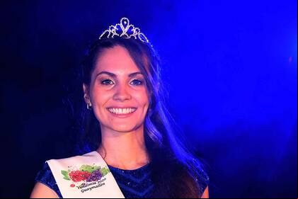 Julieta Lonigro fue electa como reina de Guaymallén en una ceremonia no oficial