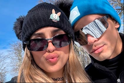 Julieta Poggio blanqueó su relación con Fabrizio Maida: las fotos juntos en Bariloche