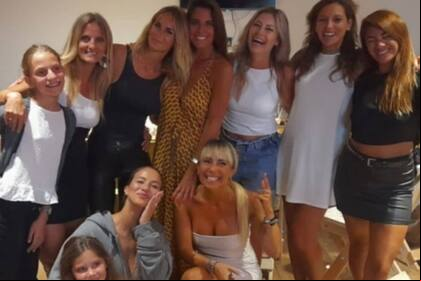 La actriz mostró cómo fue el íntimo festejo de Fin de año. Foto Instagram @rojassasi