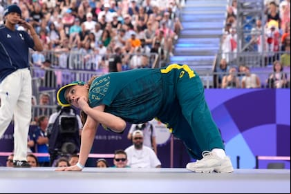 La australiana Raygun o Rachael Gunn compitió en breaking en los Juegos Olímpicos de París