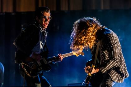 La banda inglesa dio su cuarto show en Argentina después de editar Tranquility Base Hotel + Casino, un disco de reinvención