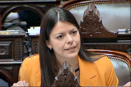La diputada Emilia Orozco